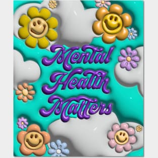 Mental Health Matters 3D Posters and Art